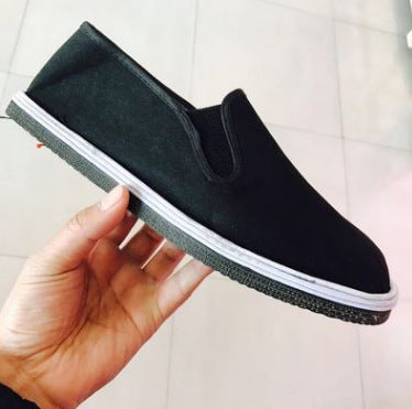 Handmade Melaleuca Sole Old Beijing Cloth Shoes Men's Deodorant Casual Shoes Soft Sole 1620869733314