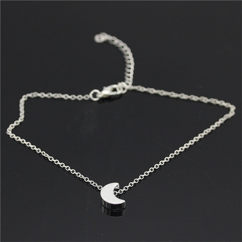Moon Anklet Anklet Charm Beach Anklet Minimalist Fashion Anklet 1620893789865