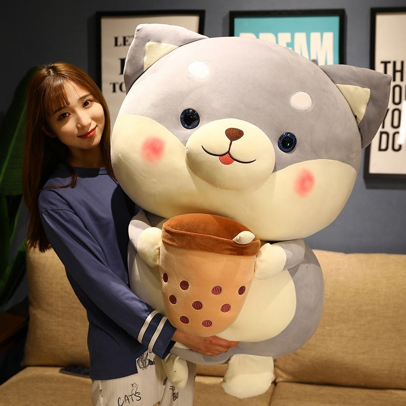 Cute Shiba Inu Plush Toy Large Doll Doll Sleeping Pillow Ragdoll Girls Bed Super Soft Boys 1621315577521