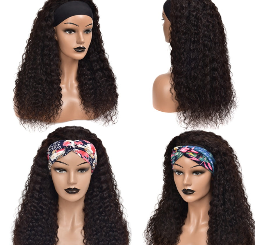 Hair Band Wig Ladies Chemical Fiber Wig 1621561671174