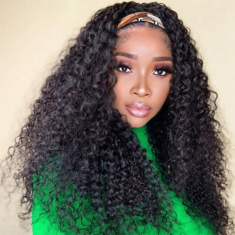 Hair Band Wig Ladies Chemical Fiber Wig 1621561681359