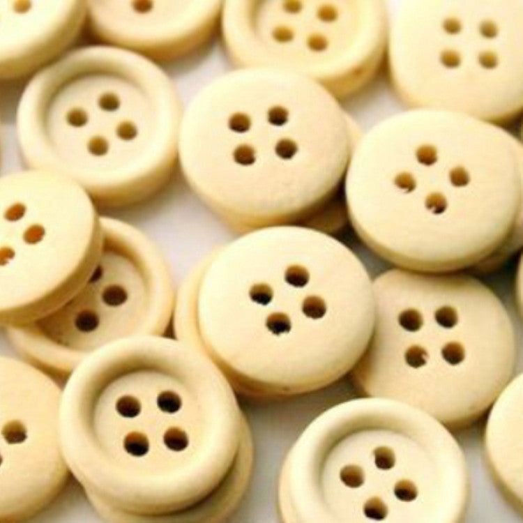Button Button Monopoly Natural Wood Button Wooden Button 1621650393442