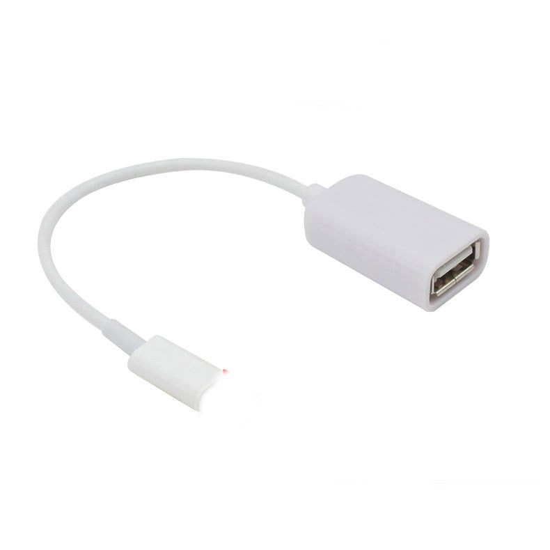 Compatible with Apple , Forx Applex Lightingx 8PINx Interfacex Malex Tox USBx Femalex OTGx Adapterx Cablex Usbx Camerax Adapterx - 图片 4