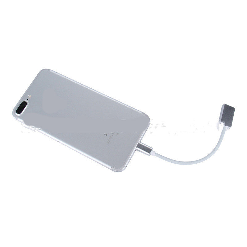 Compatible with Apple , Forx Applex Lightingx 8PINx Interfacex Malex Tox USBx Femalex OTGx Adapterx Cablex Usbx Camerax Adapterx - 图片 2