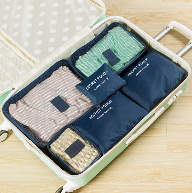 Durable Waterproof Nylon Packing Cube Travel Organizer Bag 1621964415633