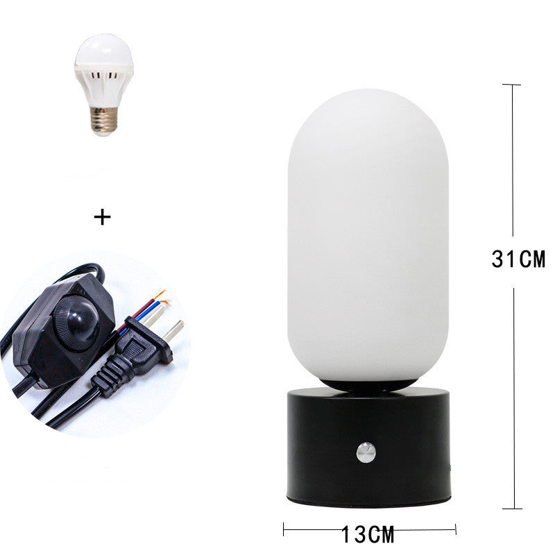 Desk Lamp Bedside Lamp Bedroom Touch Nordic Romantic Round Intelligent Lamp 1622096765156