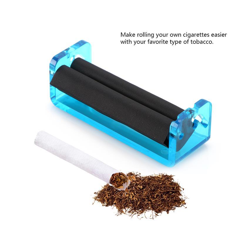 New Style Cigarette Maker, Manual Plastic Cigarette Maker, 80mm Long Cigarette Tool 1622255032686