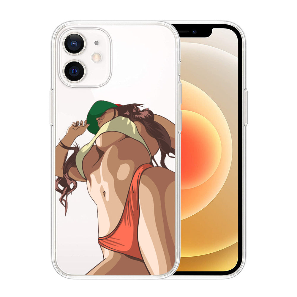 Sexy Beauty Phone Case Fashion Personalized Print Mobile Phone Case 1622338472104