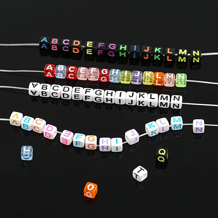 Acrylic English alphabet beads 1622551704591
