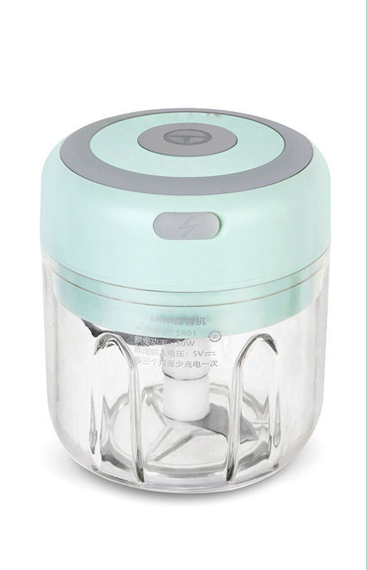 Mini Electric Garlic Chopper USB Charging Ginger Masher Machine Sturdy Durable Chili Vegetable Crusher Kitchen Tool 162262002