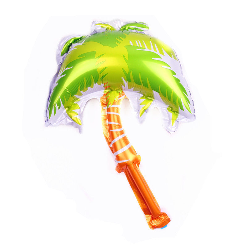 Tropical Plant Coconut Tree Cactus Aluminum Foil Balloon Earth Day Green Theme Decoration Supplies Children Birthday Party Gi