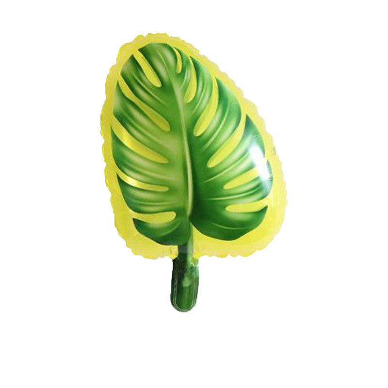 Tropical Plant Coconut Tree Cactus Aluminum Foil Balloon Earth Day Green Theme Decoration Supplies Children Birthday Party Gi
