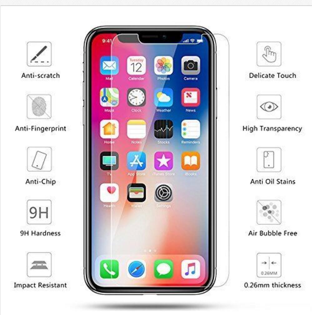 Compatible with Apple, For Iphone12 11 Xs Max 7 8 6 Tempered Glass Screen Protector - 图片 3