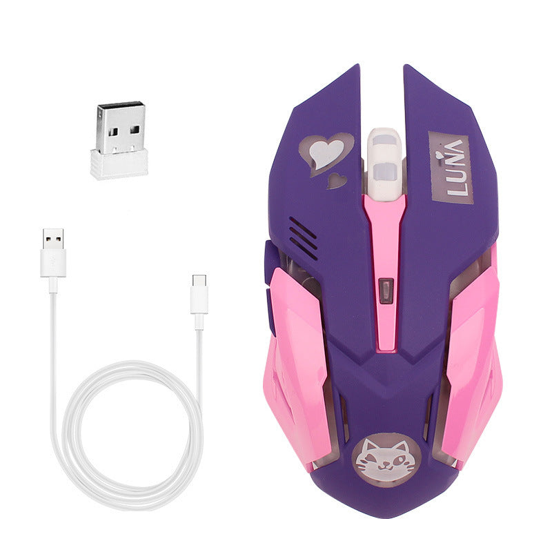 Computer Peripheral Accessories Mute Gaming Mouse - 图片 4