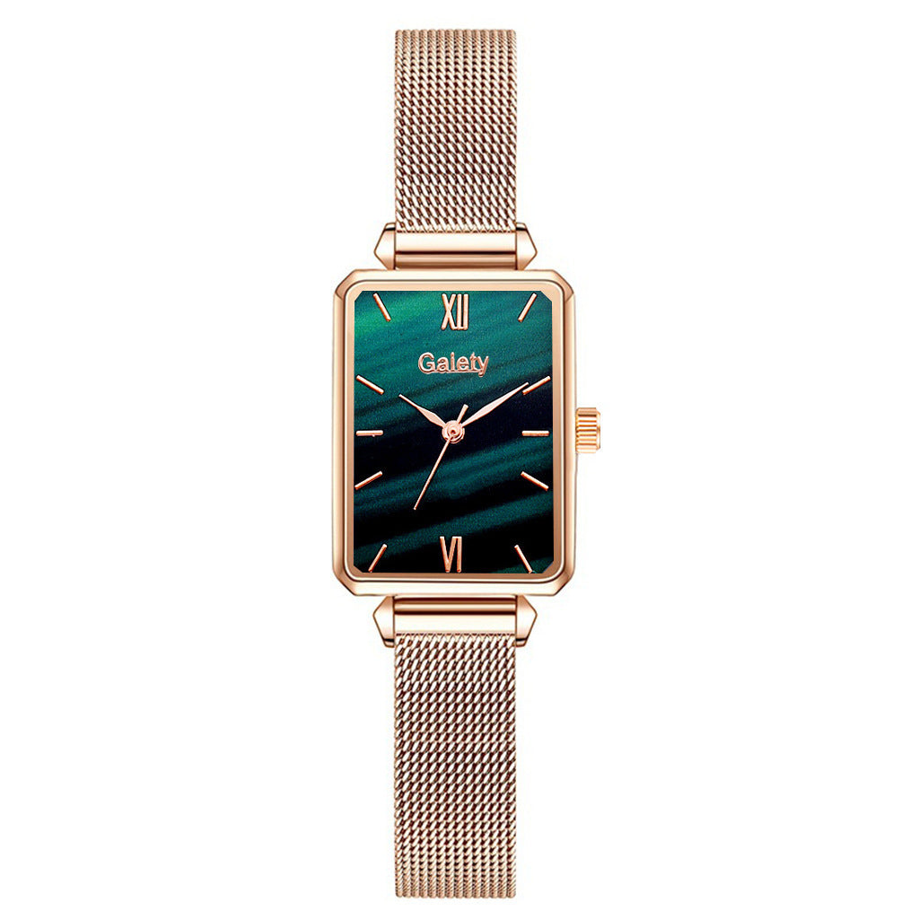 Women's Alloy Mesh Belt All-Match Quartz Watch 1623396655393