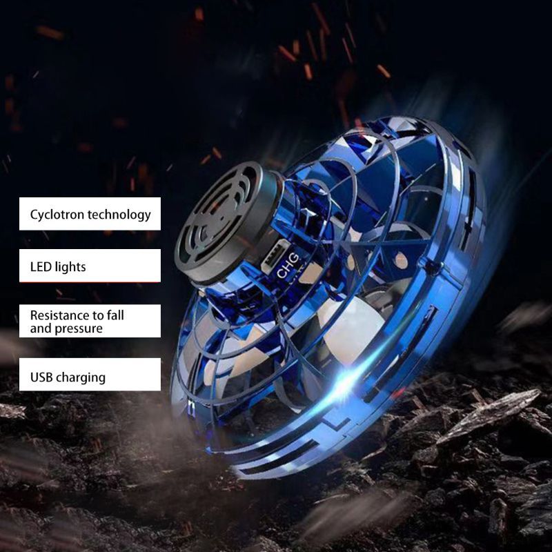 Rotating Flying GyroAircraft Induction Drone Toy 1623492137059