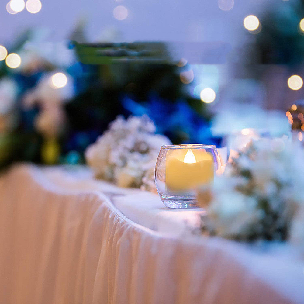 LED Candle Light Warm White Flashing Timed Flameless Candle 1623833868100