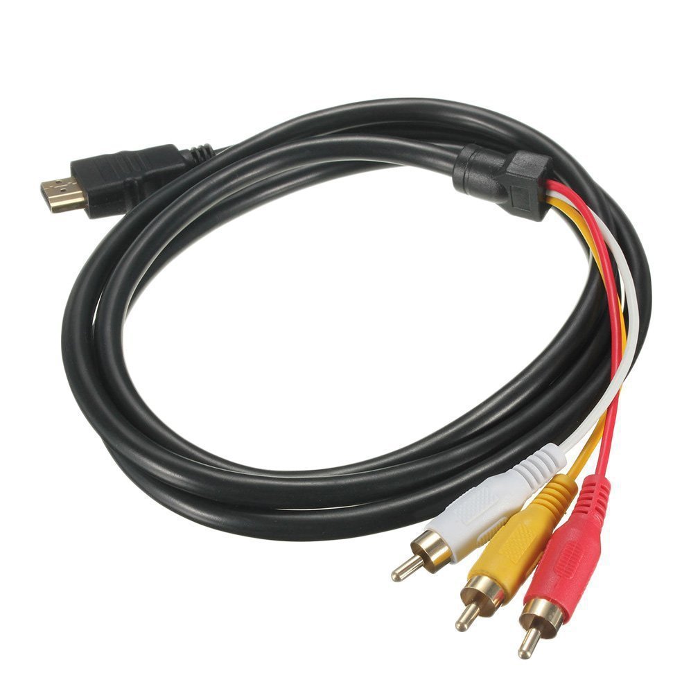 Dmi To Av Cable Hdmi To 3Rca Video Adapter Cable 1623988775861