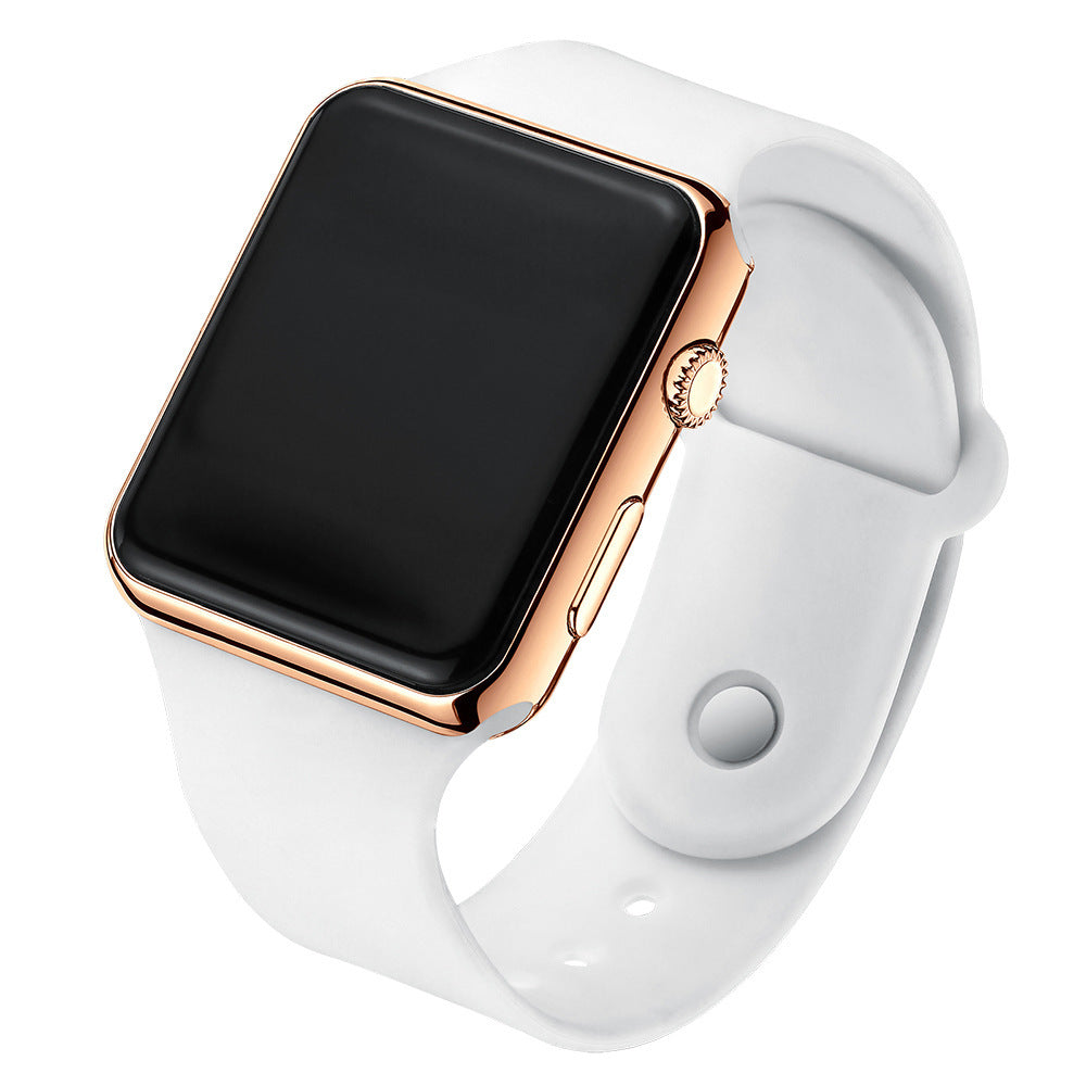 Square Electroplated LED Digital Watch 1624005071067
