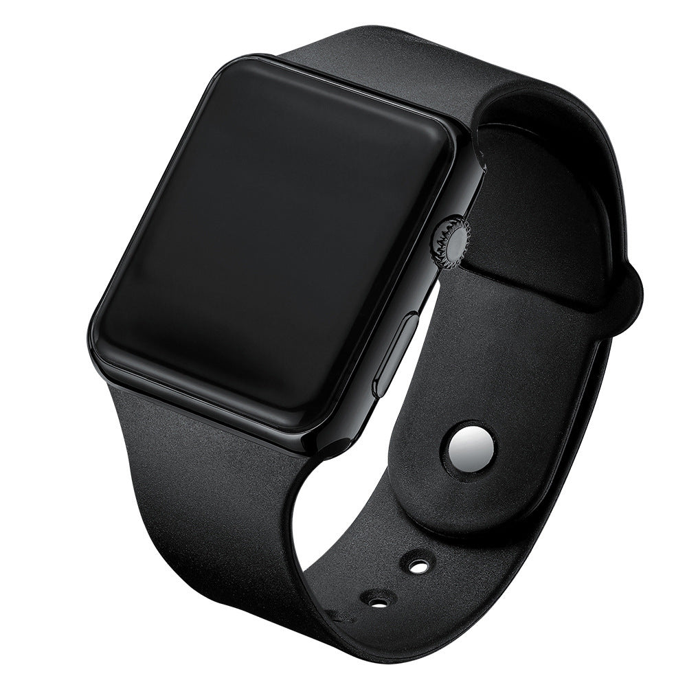 Square Electroplated LED Digital Watch 1624005071068