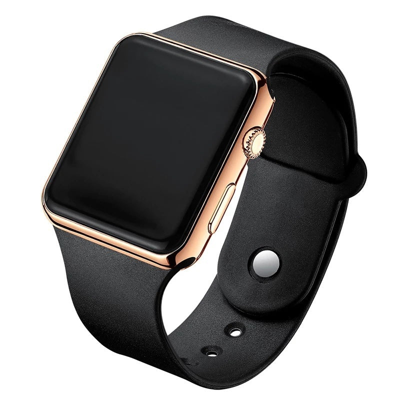 Square Electroplated LED Digital Watch 1624005096029
