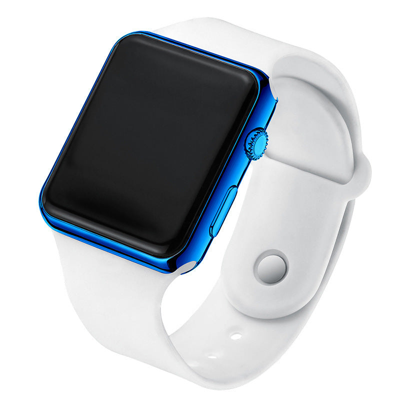 Square Electroplated LED Digital Watch 1624005111648