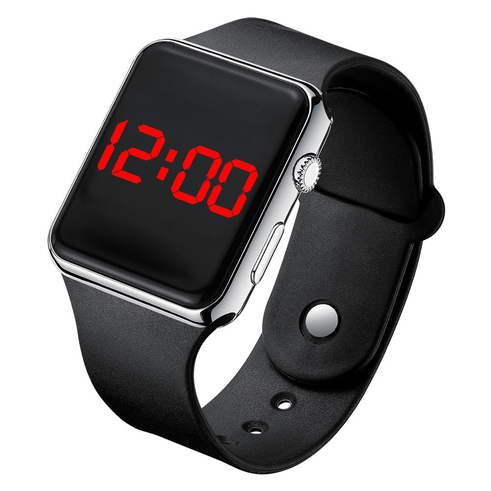 Square Electroplated LED Digital Watch 1624005111650