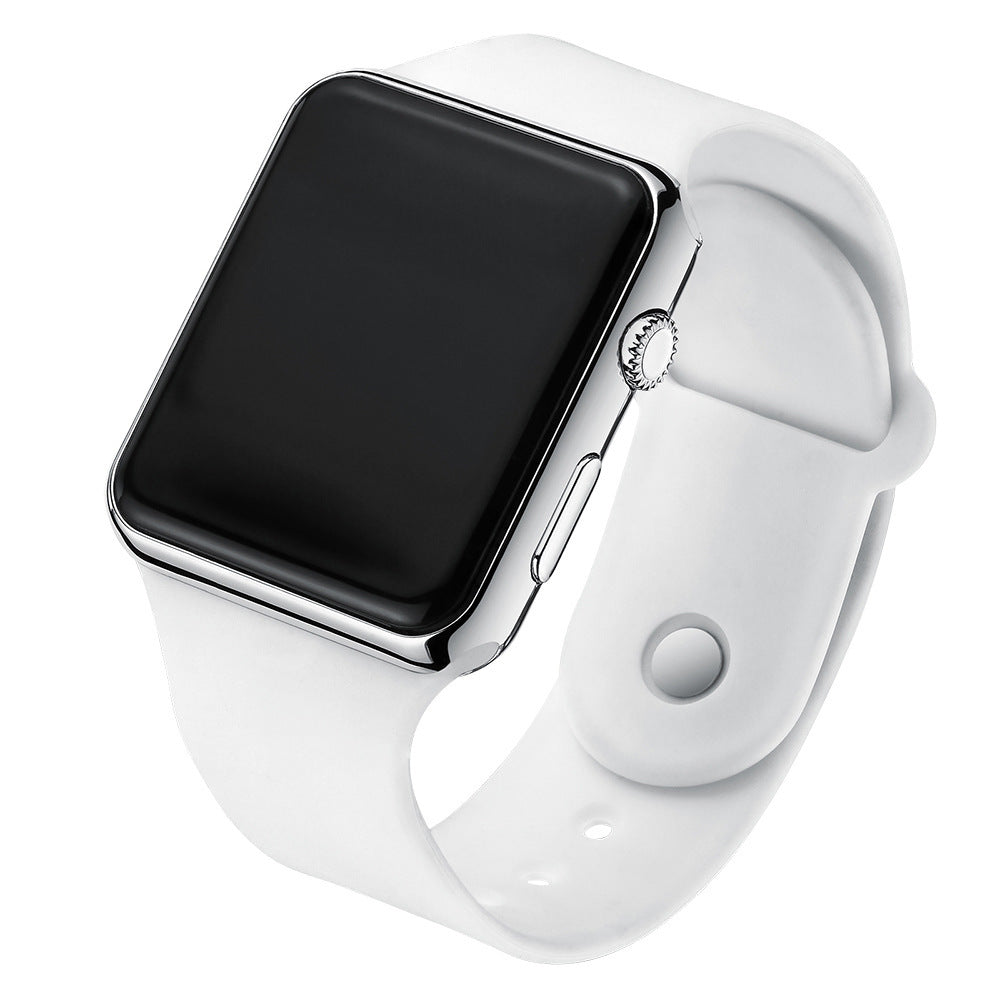 Square Electroplated LED Digital Watch 1624005111652