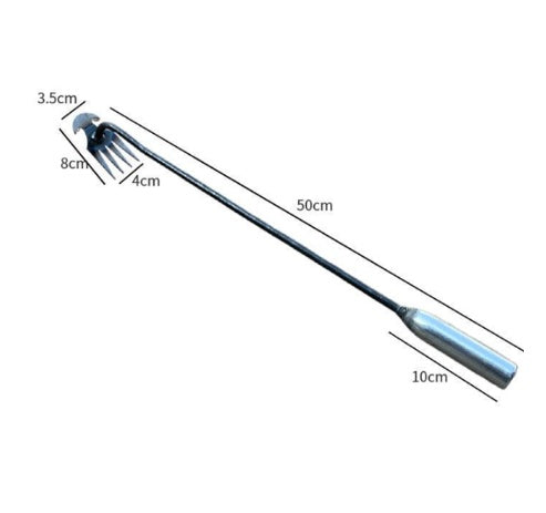 Manganese Steel Weeding Tool 4 Teeth Double Purpose Small Hoe 162a2abd fd76 442a 84a9 e0e8febbeef6