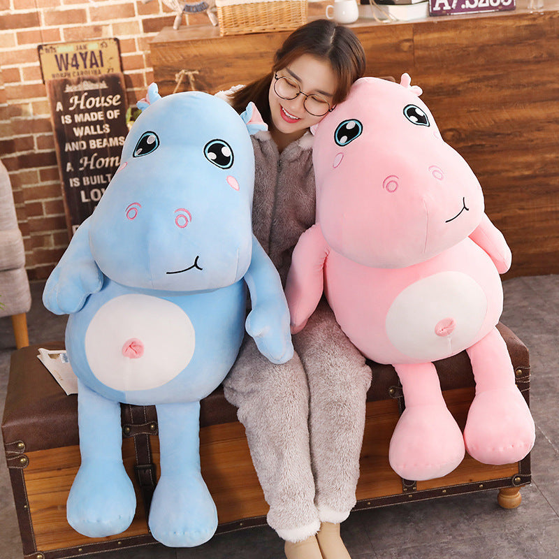 Hippo plush pillow 163331163853