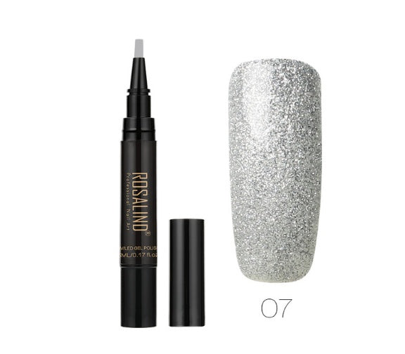 5ml Solid Color Nail Art Pen Nail Glue for Nail Art - HD Wireless Product #11