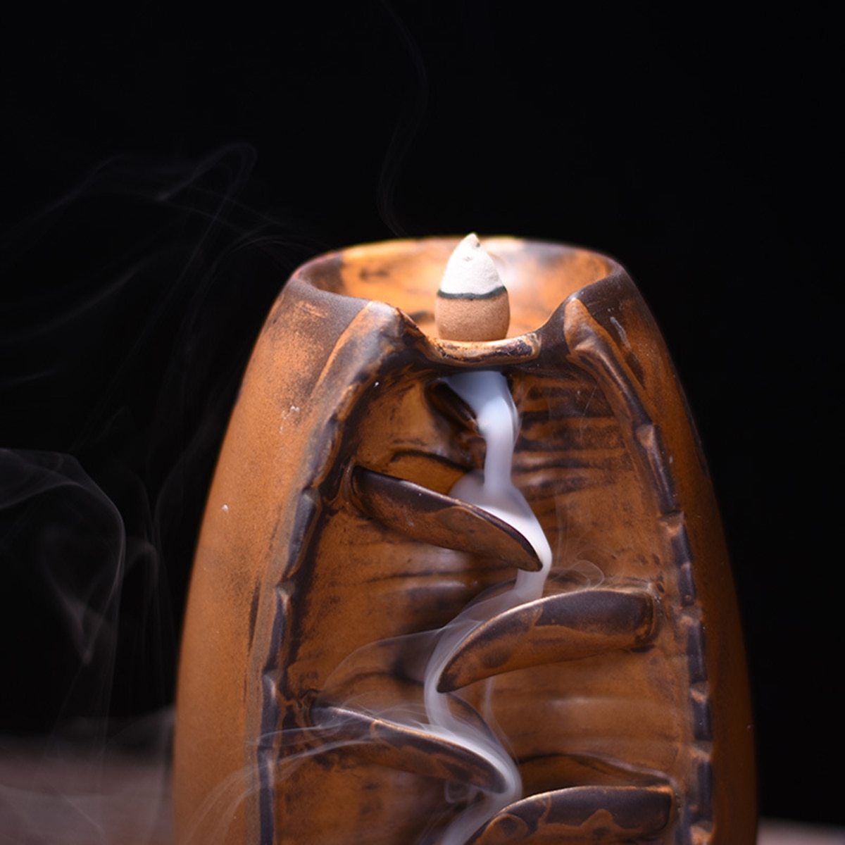 Multi-layers Ceramic Back flow Incense Burner 1638502048730