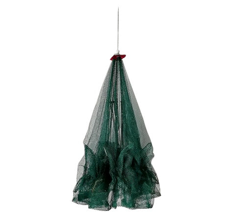 Strengthened 4-20 Holes Automatic Fishing Net Shrimp Cage Nylon Foldable Fish Trap Cast Net Cast Fold Crab Trap Fishing Netwo