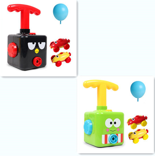 Power Balloon Launch Tower Toy Puzzle Education Inertia Air Power Balloon Car Science Experimen Toy For Children Gift 166127