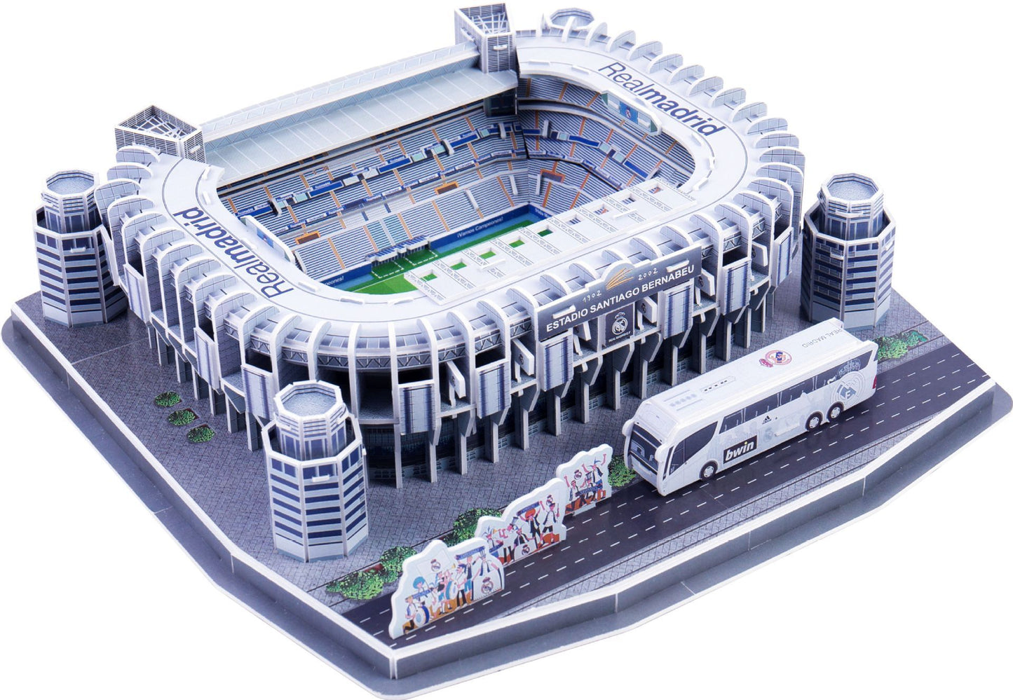Classic Jigsaw DIY 3D Puzzle World Football Stadium European Soccer Playground Assembled Building Model Puzzle Toys For Child