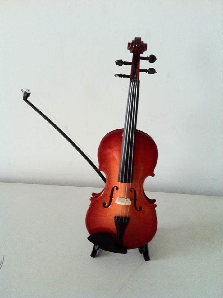 Violin Model Mini Violin Miniature Violin Crafts Ornaments Studio Photography Photo Props 16637238541275