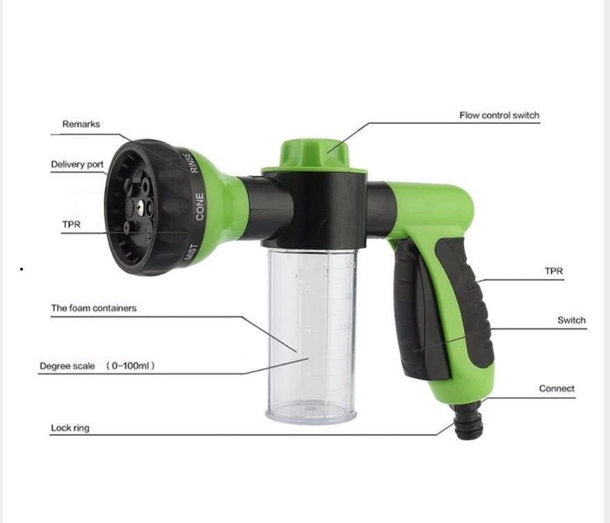 Foam Spray Gun High Pressure Automotive Foam Spray Gun Household Cleaner Generator 1665854516738