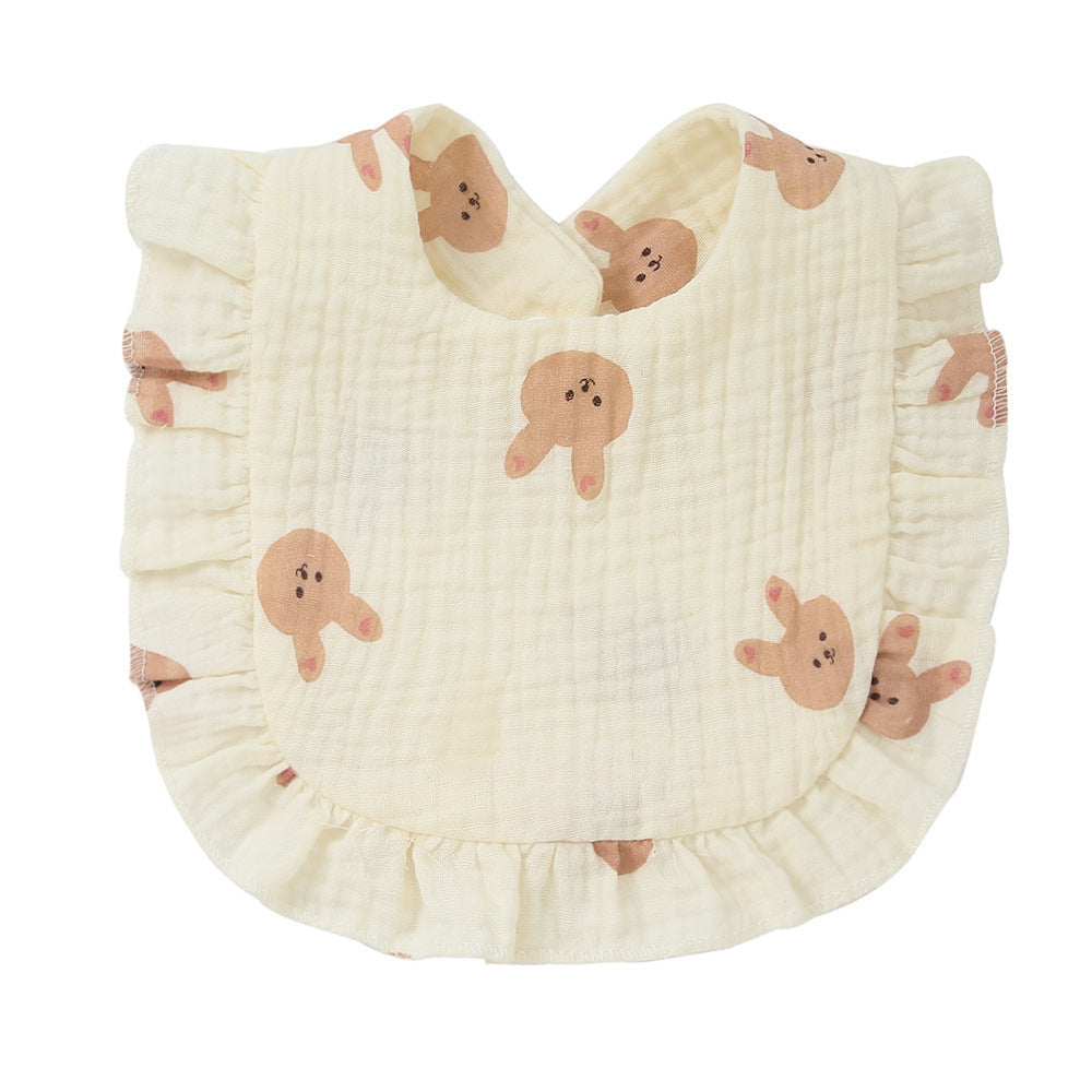 Baby Cotton Printed Gauze Bib 16710bd2 0895 440c a1e5 8143fe284421