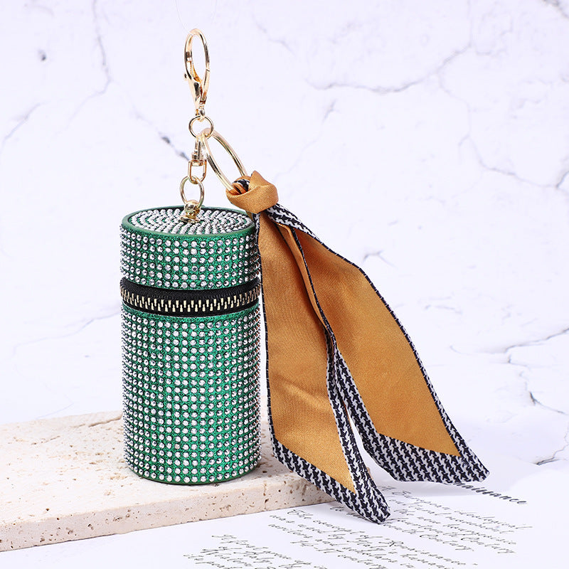 Silk Scarf Keychain Storage Mini 16bb5b13 e301 4877 8103 f111a7c15618