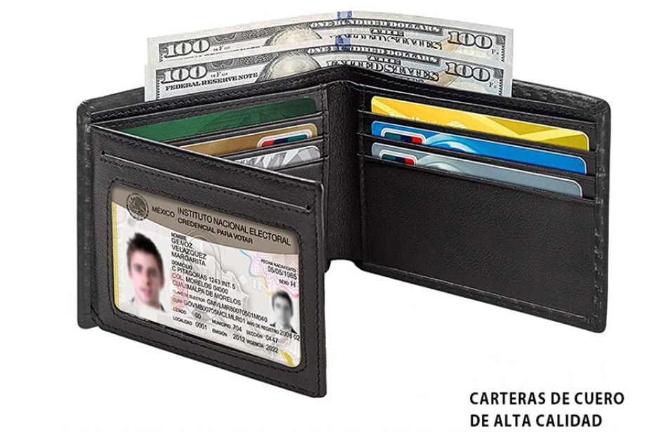 Men's Anti-magnetic Thin Wallet Special Carbon Fiber Dollar Multi Card Slot Wallet 1711552008735035392