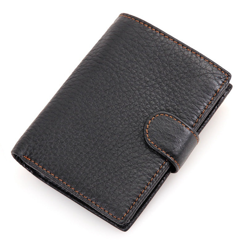 J.M.D leather wallet multi Card Leather Men's Wallet Purse RFID scan 8129 anti foreign trade 1726084187299