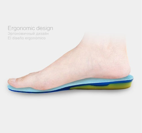 Silicon Gel Insoles Foot Care for Plantar Fasciitis Heel Spur Running Sport Insoles Shock Absorption Pads Arch Orthopedic Ins