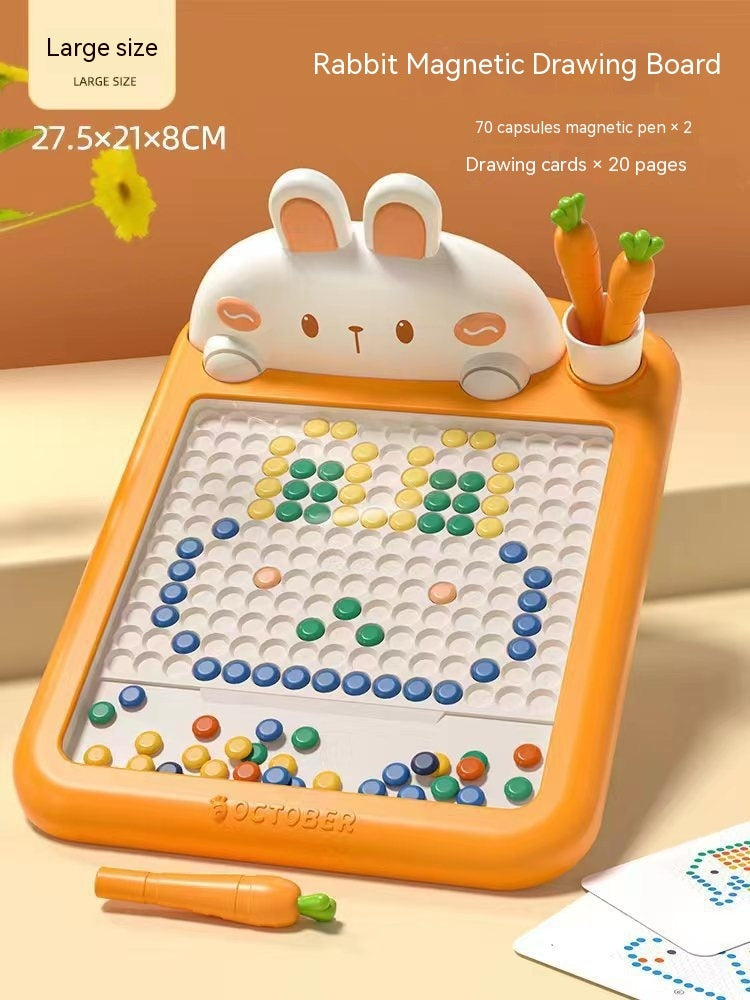 Rabbit Magnetic Drawing Board Puzzle Toys Early Education Children's Toys 1727244773628186624