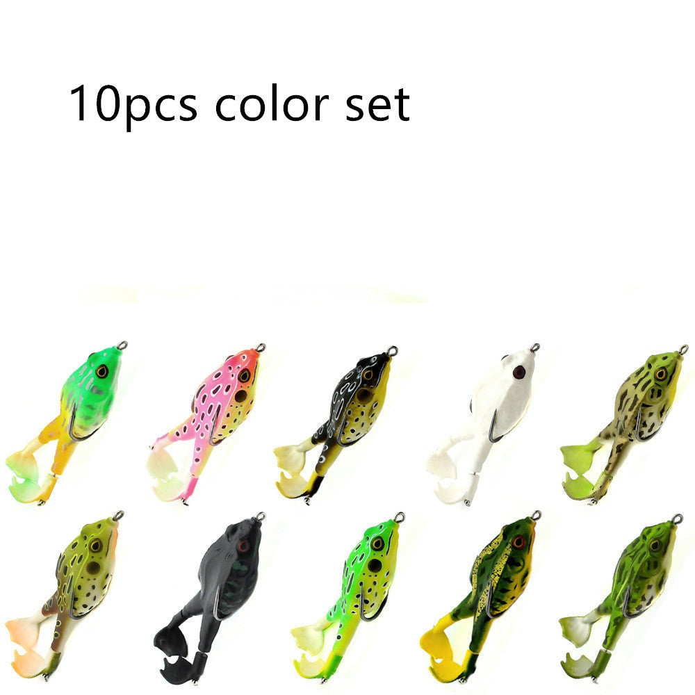 Double Propeller Frog Soft Bait 1728286301042
