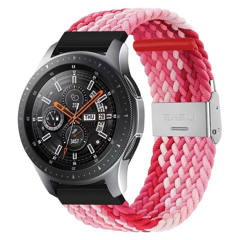 Simple Solid Color Buckle Woven Nylon Watchband 172bc60c 38cc 48d2 af73 c7a33e6a57ea