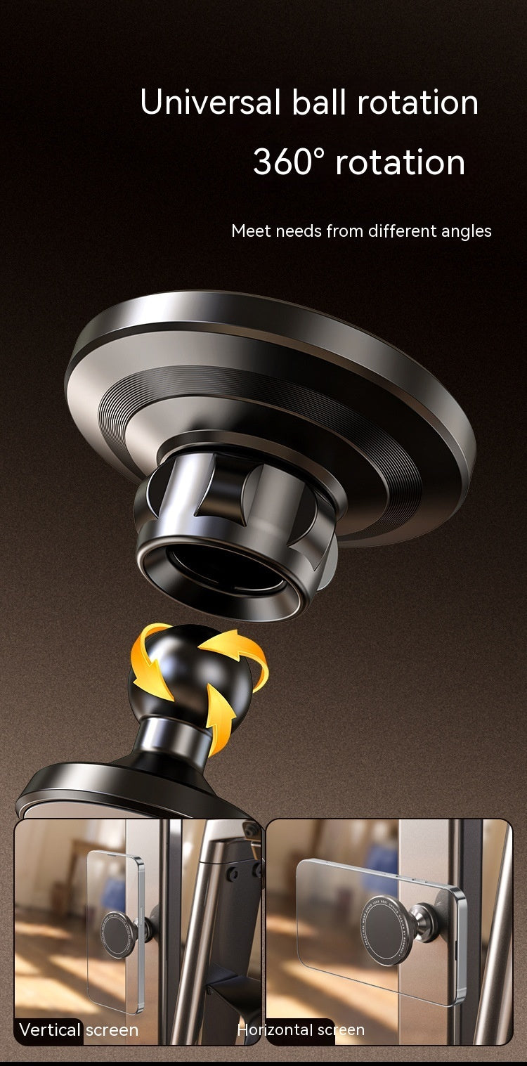 Bracket Gym Kitchen Bathroom Magnetic Suction Bracket Can Rotate 360 Degrees Portable Phone Holder - 图片 7