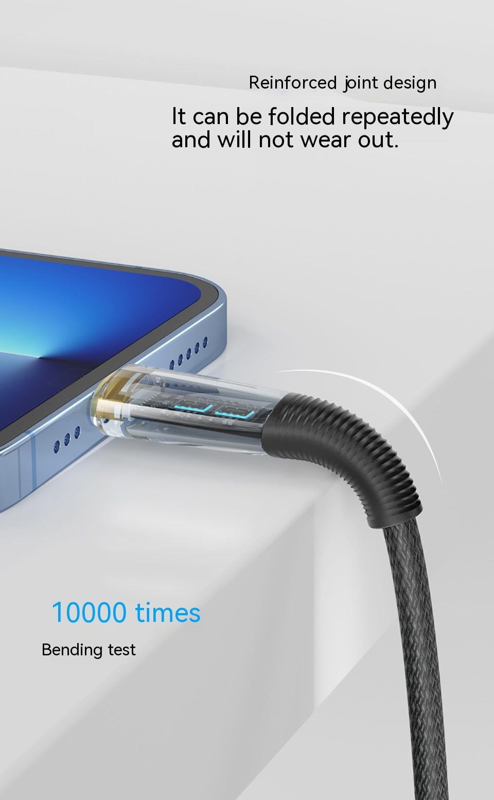 Low Temperature Fast Charging Transparent Data Cable - 图片 8