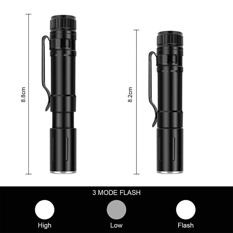 Outdoor Strong Light Aluminum Alloy Torch 1739157937798123520