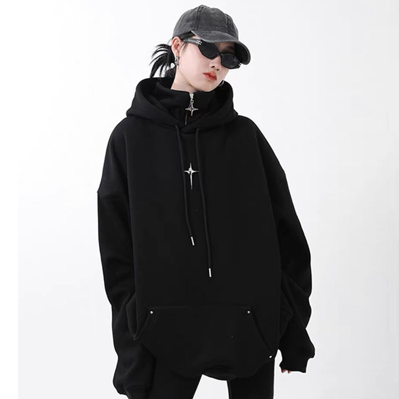 Pile Collar Shell Jacket Sweater Men's Hooded 1741706848748310528