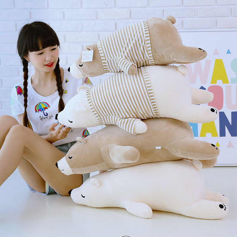 Polar bear plush toy 1750040545155